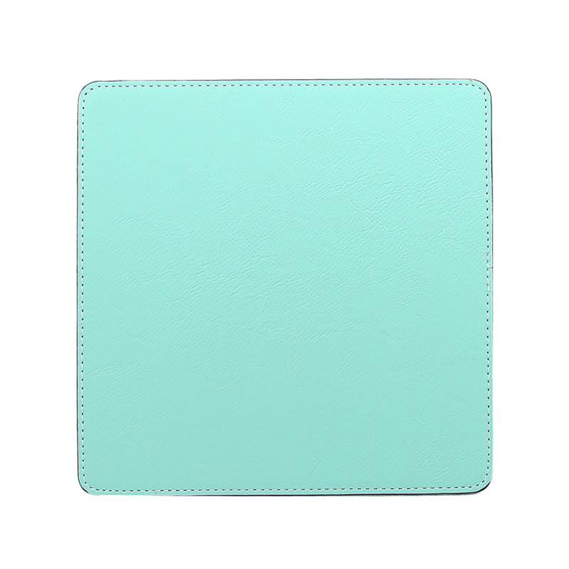 Laserable 인조 가죽 사각형 마우스 패드 20*20cm