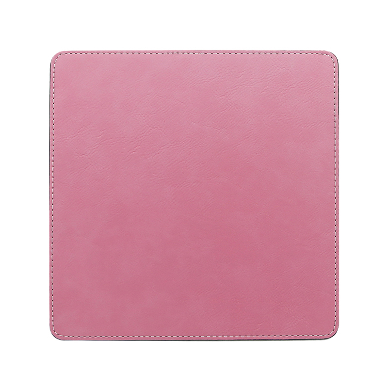 Laserable 인조 가죽 사각형 마우스 패드 20*20cm