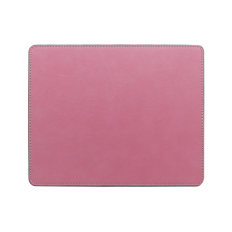 Laserable 인조 가죽 직사각형 마우스 패드 25*20cm
