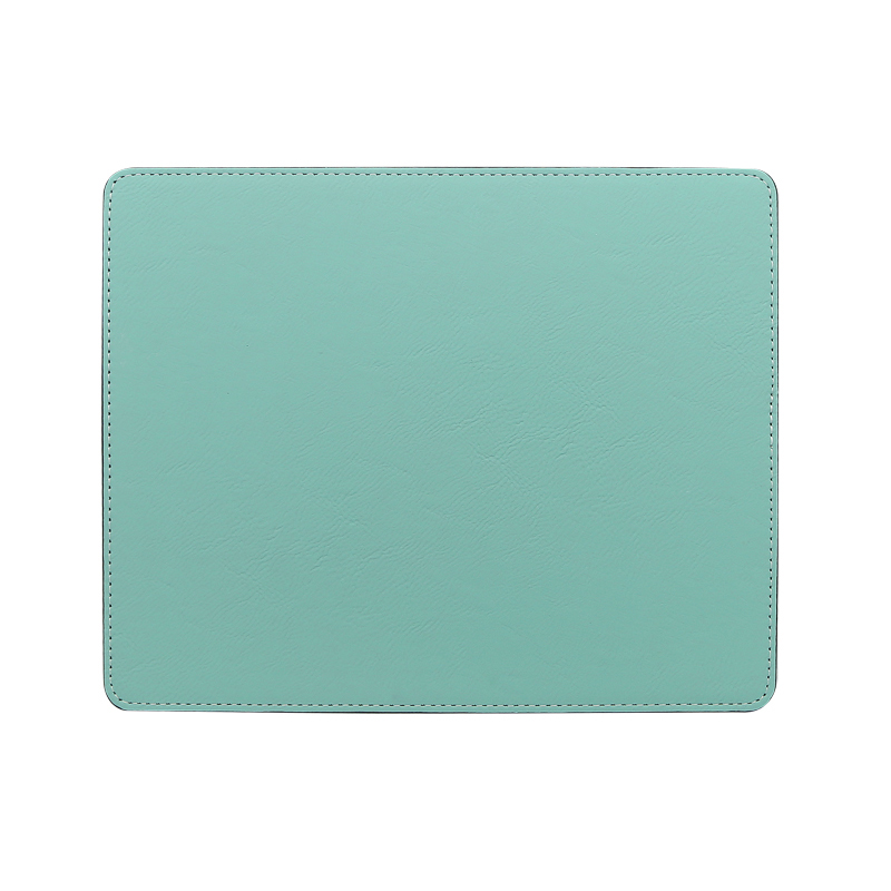 Laserable 인조 가죽 직사각형 마우스 패드 25*20cm