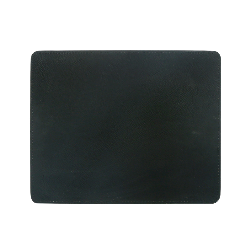 Laserable 인조 가죽 직사각형 마우스 패드 25*20cm