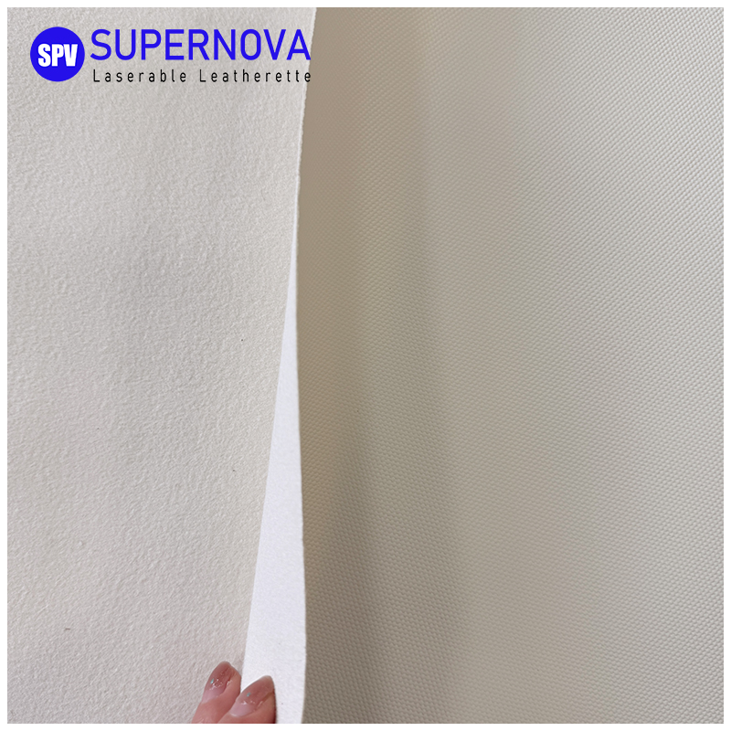 Canvas Pro 흰색 레이저 가공 가능 인조 가죽 시트(접착제 포함/접착제 제외)