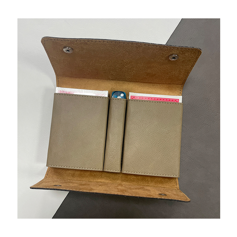 Laserable 인조 가죽 카드 놀이 상자