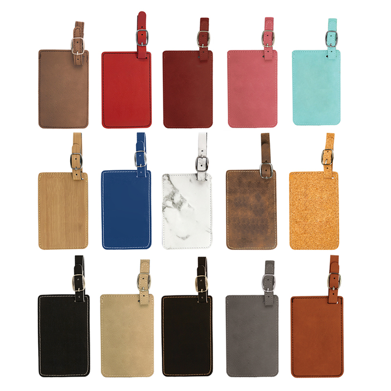 Laserable Leatherette 수하물 태그