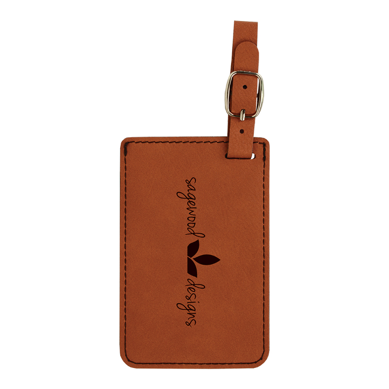 Laserable Leatherette 수하물 태그