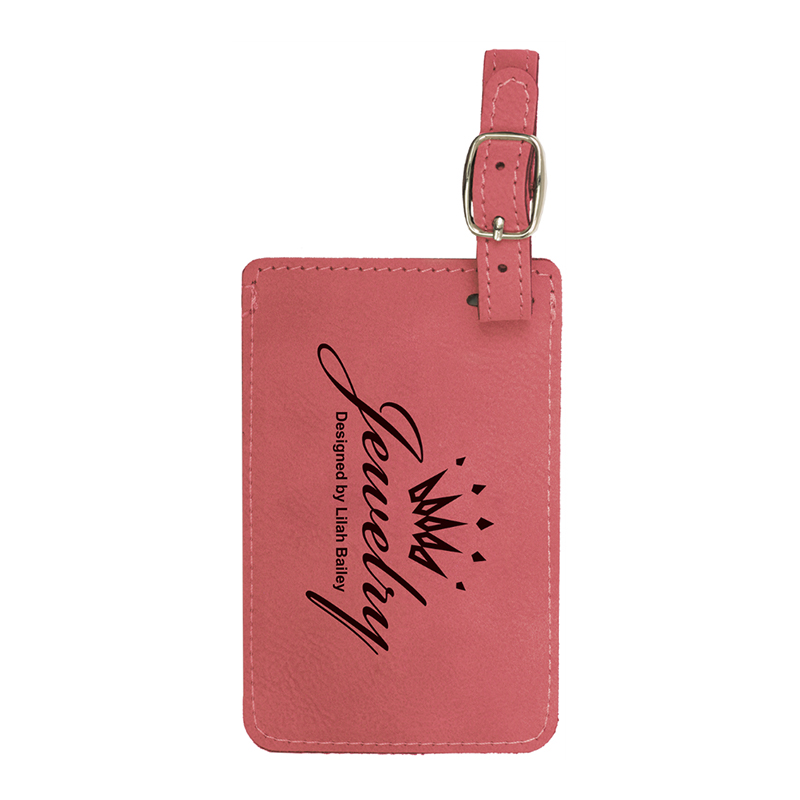 Laserable Leatherette 수하물 태그