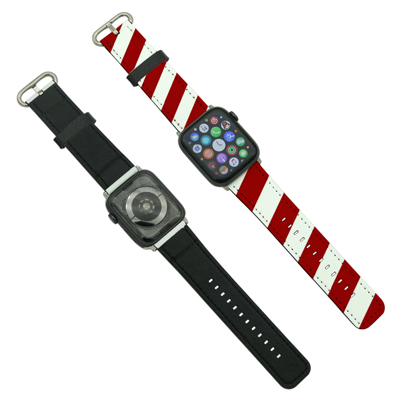 시리즈 4/5-40mm용 승화 PU 가죽 Apple iWatch 밴드