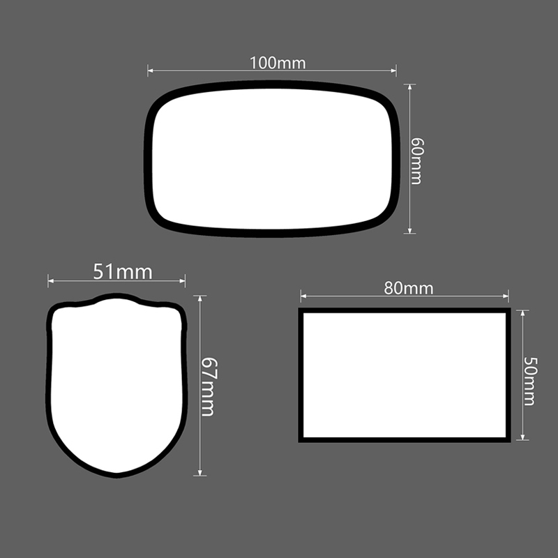 3' x 3' 정사각형 승화 인조가죽 패치(접착제 포함) 3' x 3' 정사각형 승화 인조가죽 패치(접착제 포함)