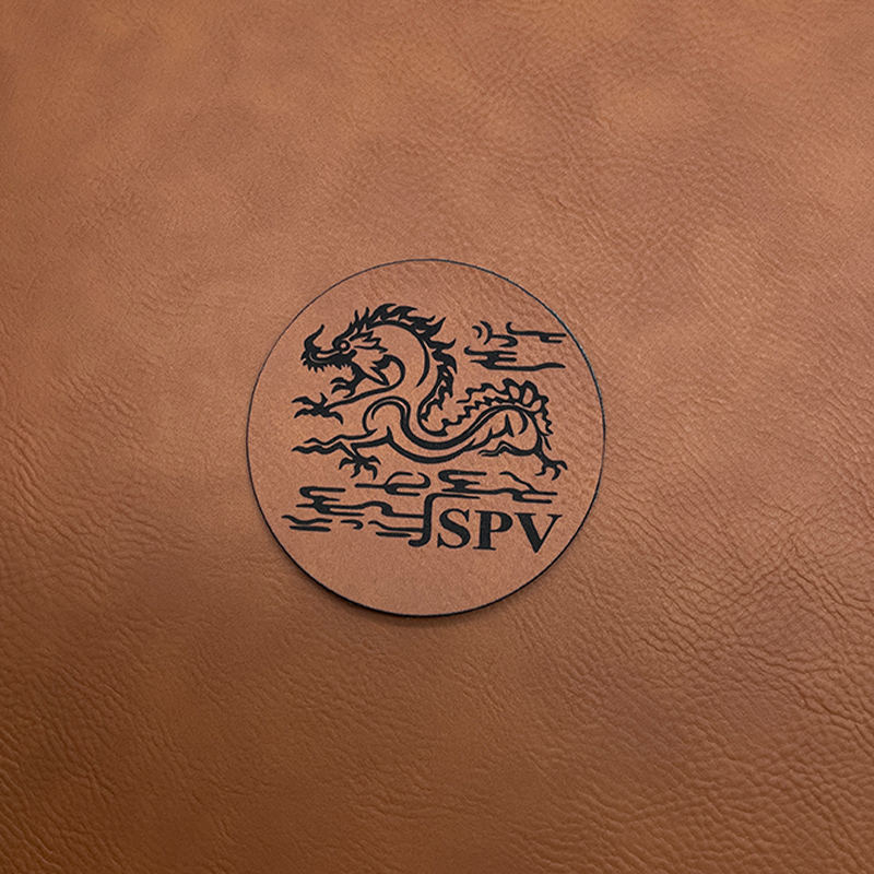 접착제가 있거나 접착제가 없는 이중층 레이저 가공 인조가죽 시트